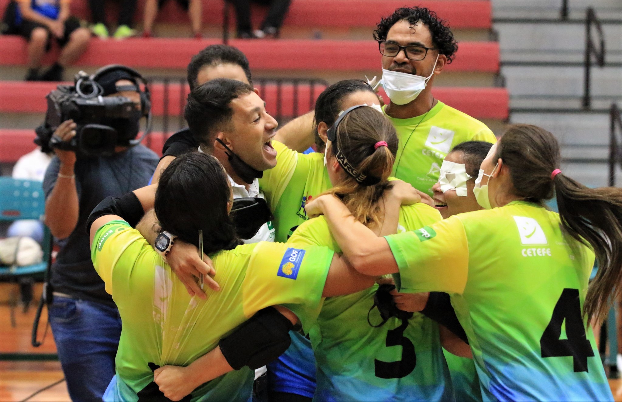 Campeonato Brasileiro De Goalball Come A Neste Domingo Em Sp Cbdv