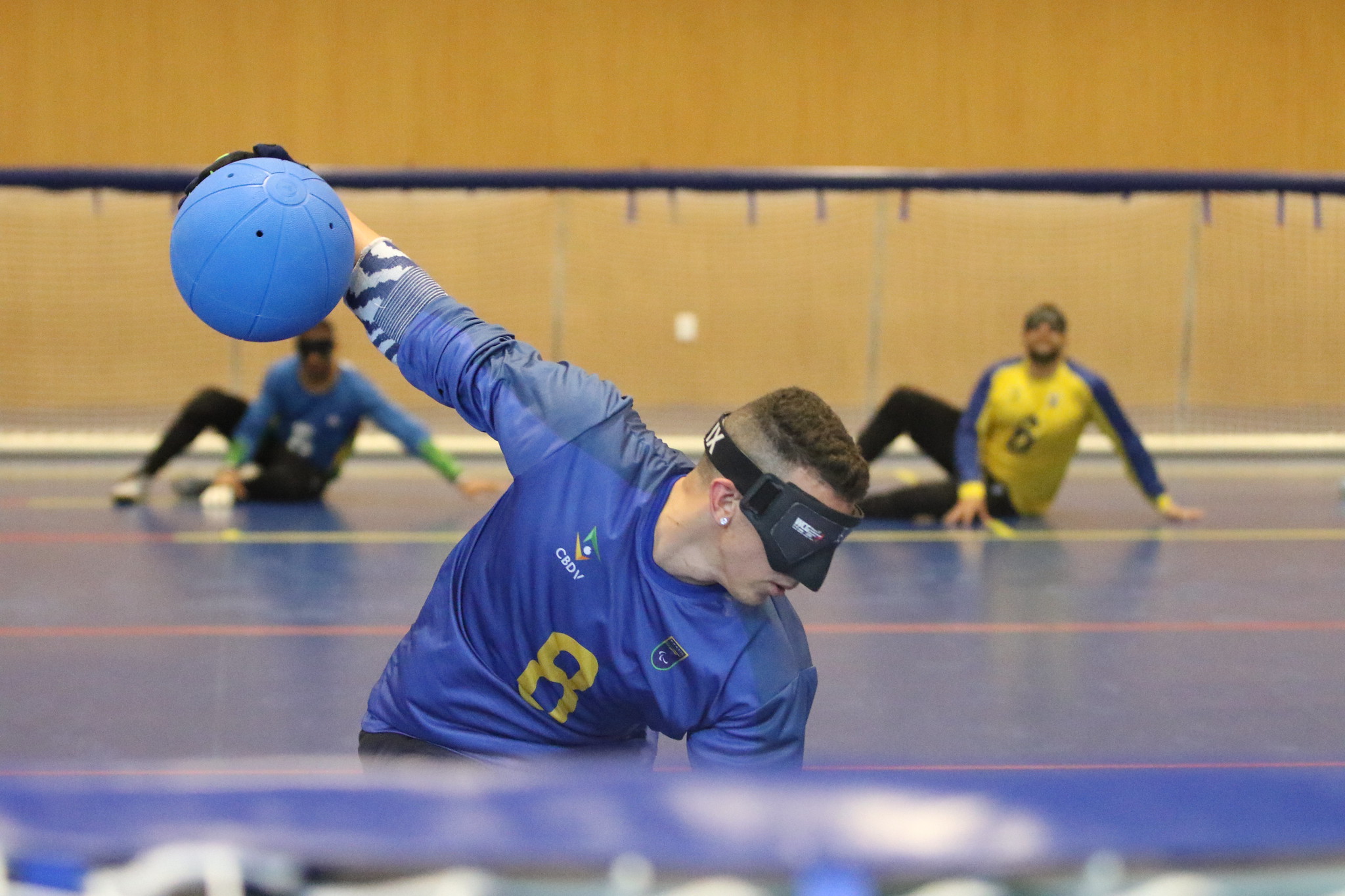 Futuro E Presente Do Goalball Brasileiro Se Unem Para Treinar No Ct Cbdv