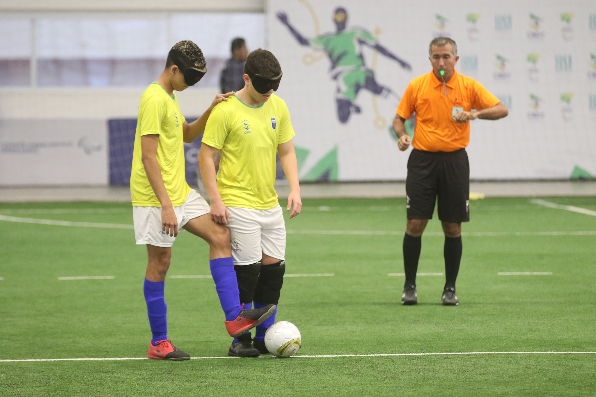 Brasil vai à disputa de bronze da Copa do Mundo de Futebol de Cegos