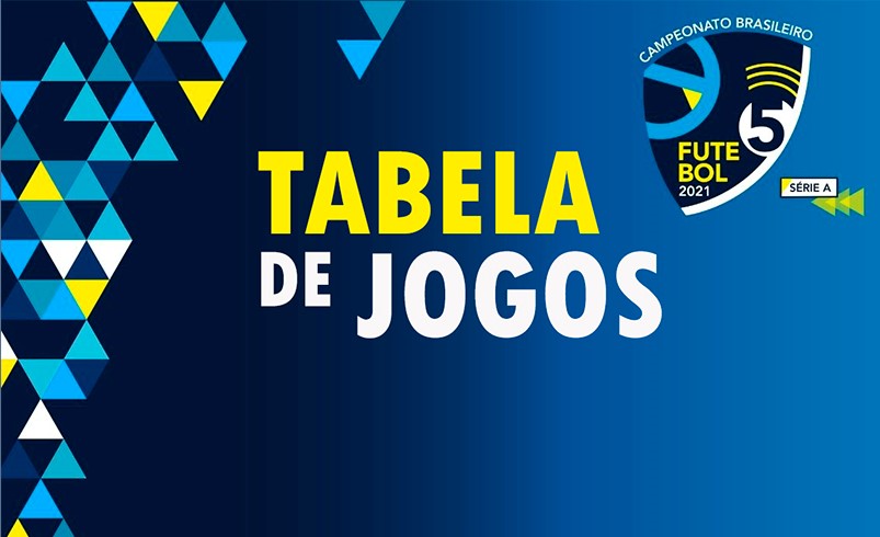 A Tabela Tá On: Confira Datas E Horários Do Brasileiro De Futebol De 5 ...