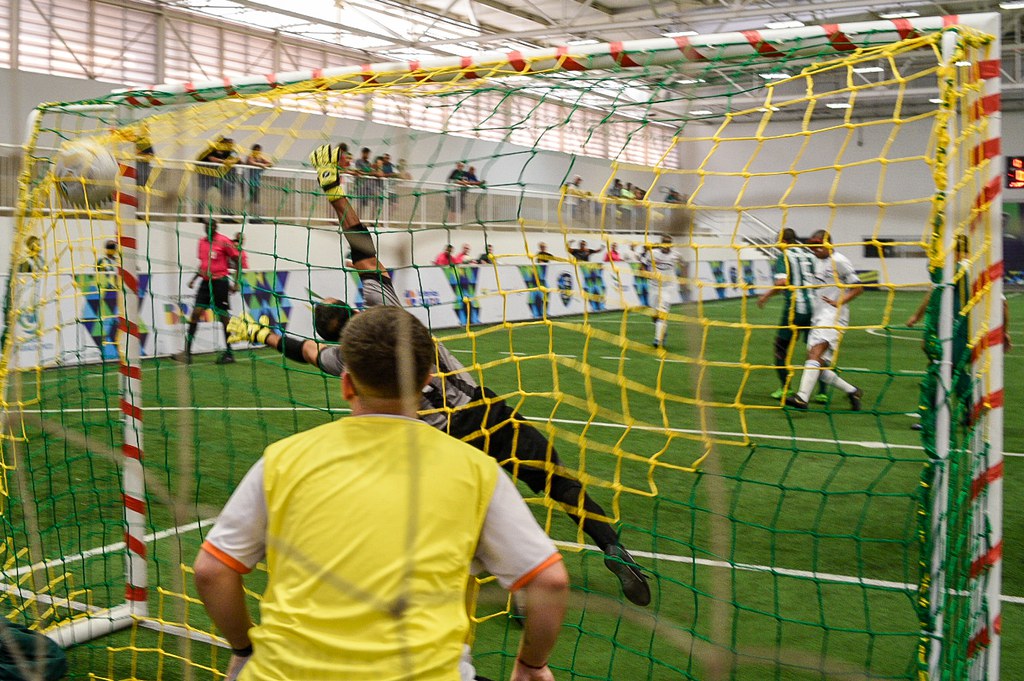 Acelgo vence outra e se garante na semifinal da Série B de futebol de cegos