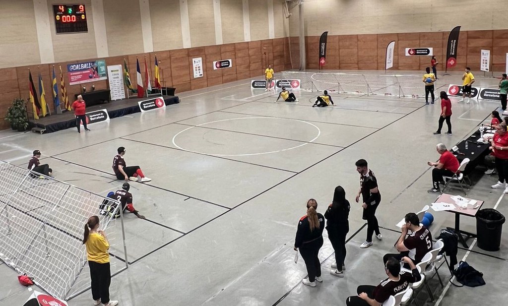 Brasil estreia com vitória dupla em torneio de goalball na Espanha