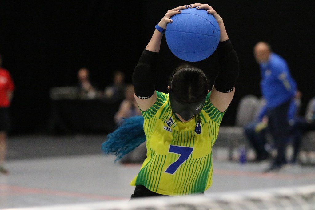 Brasil estreia com vitória no goalball feminino dos Jogos Mundiais