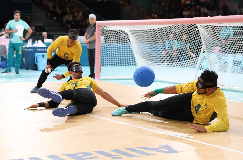 Brasil perde da Ucrânia na semi e vai jogar pelo bronze no goalball masculino