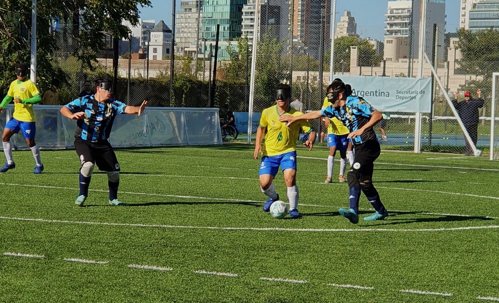 Brasil sub-23 perde bronze para Argentina B na Copa Tango de futebol de cegos