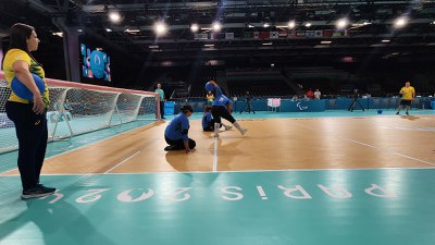 Com quadra dos Jogo de Paris testada e aprovada, goalball do Brasil está pronto para estreia