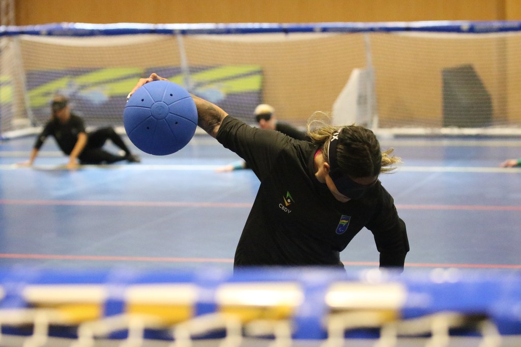 Focada em vaga no Mundial, Seleção feminina de goalball encerra fase de treinos