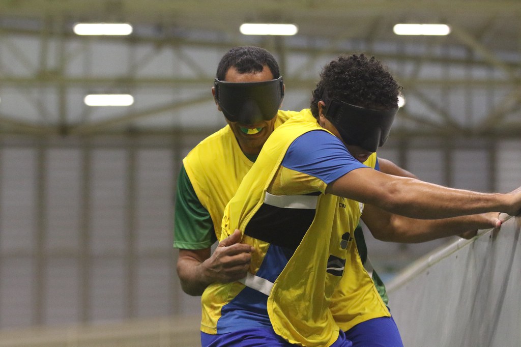 Futebol e goalball se reúnem em SP antes de torneios importantes em maio