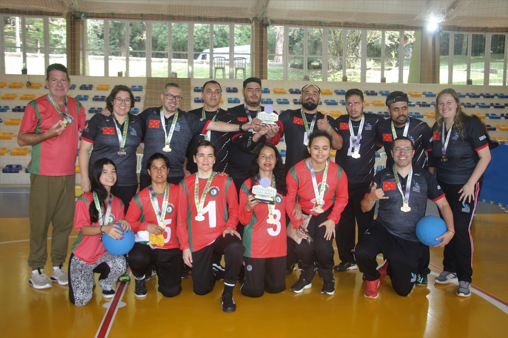 IRM e Adevlasc repetem história e faturam títulos do Regional Sul de Goalball