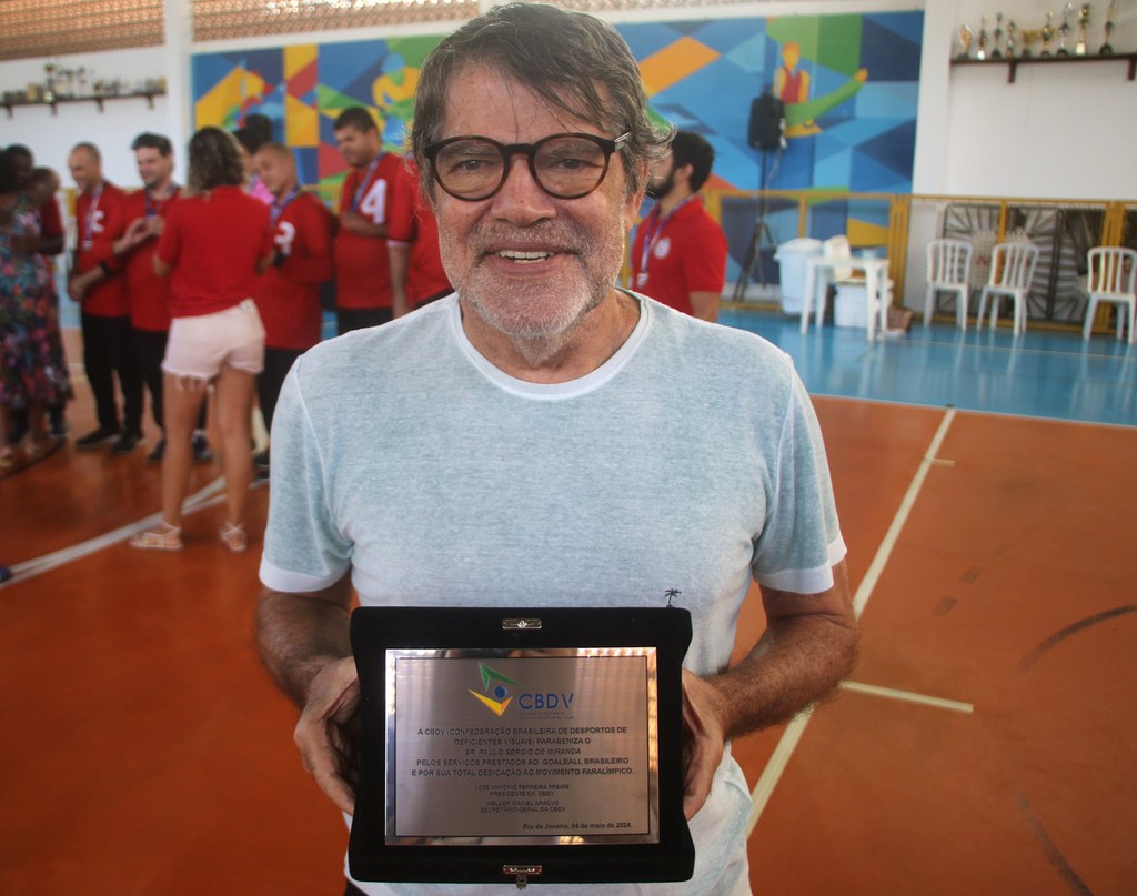 Nota de pesar: Paulo Sérgio de Miranda, um dos pioneiros do goalball no Brasil