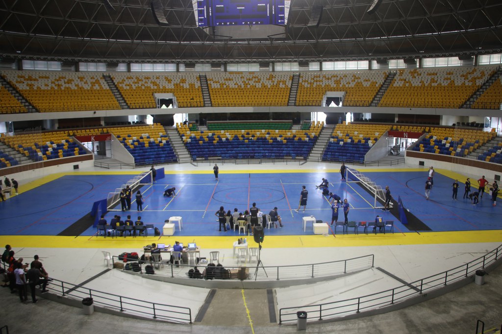 Palco tradicional do esporte brasileiro, Geraldão abre as portas ao goalball