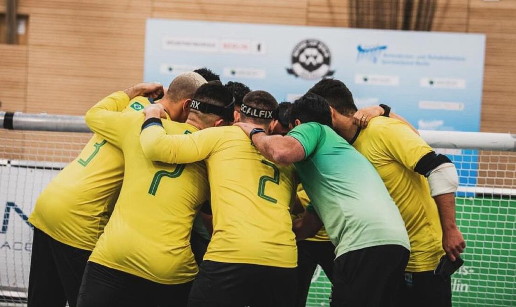 Seleção Brasileira de goalball é campeã da Nations Cup, na Alemanha