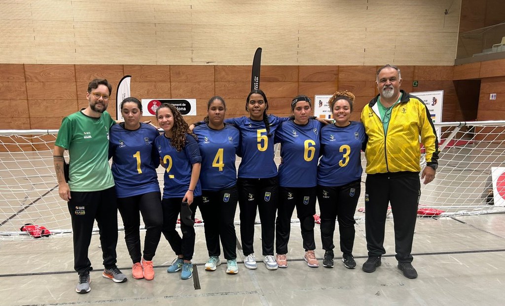 Seleção Brasileira vai às finais de torneio de goalball na Espanha