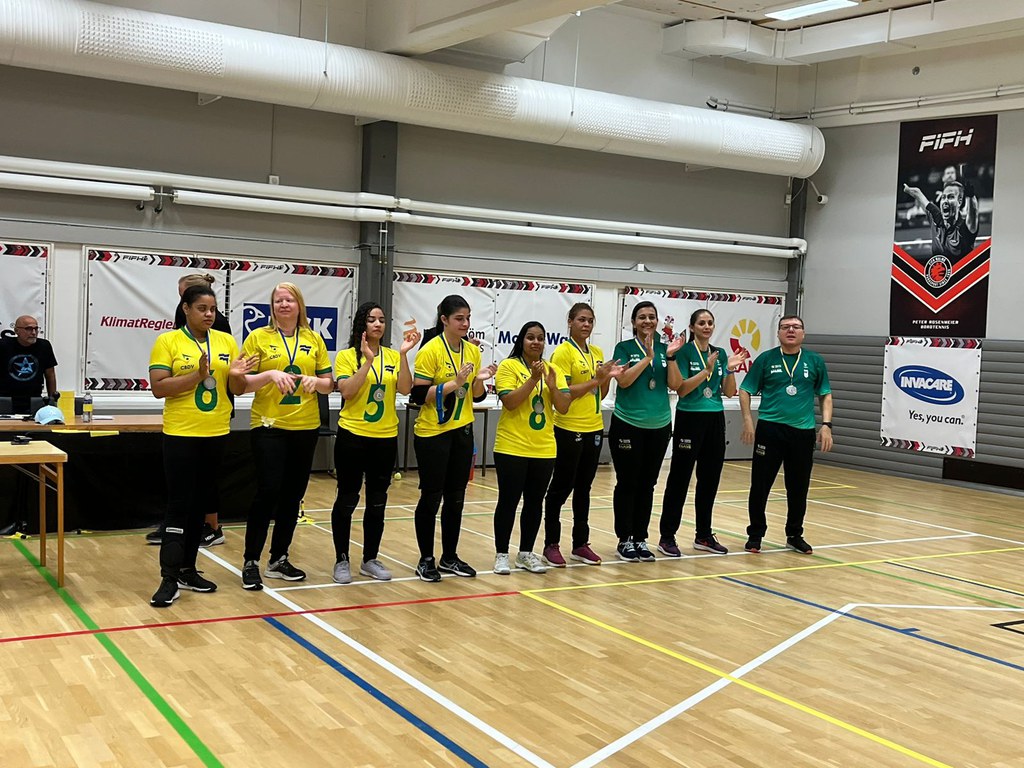 Seleção feminina de goalball perde do Japão e fica com a prata na Malmö Cup