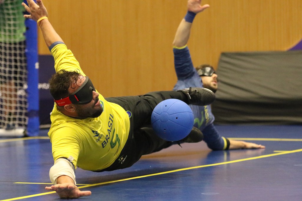 Seleção masculina de goalball inicia novo ciclo sem referência de Romário