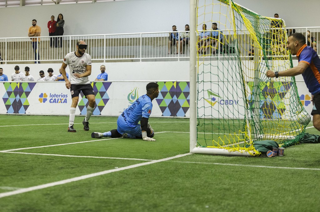 Série A do Brasileiro de futebol de cegos define confrontos das quartas