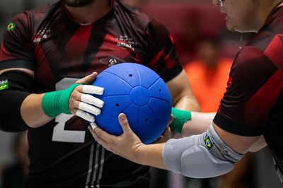 Nesta quinta, tem semifinais da Série A de goalball ao vivo no YouTube